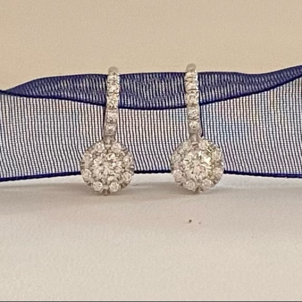 18K Gold & Diamond Earrings